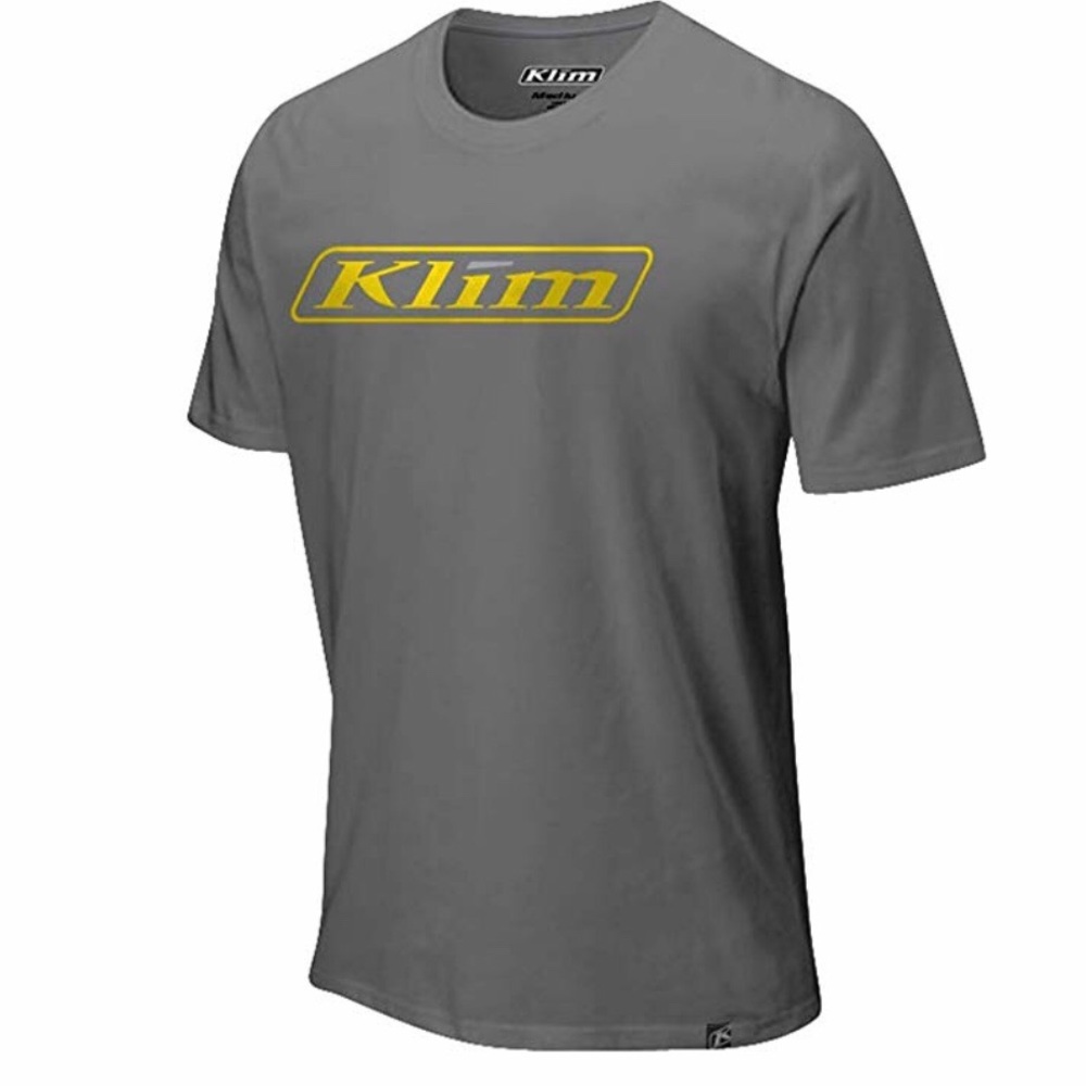 Klim podium grey SS graphic tee motor sport